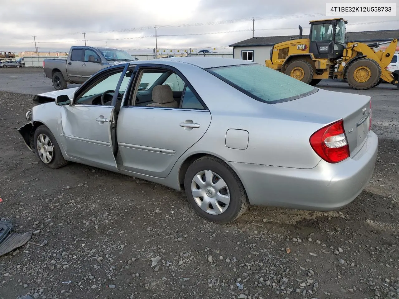 2002 Toyota Camry Le VIN: 4T1BE32K12U558733 Lot: 77888014