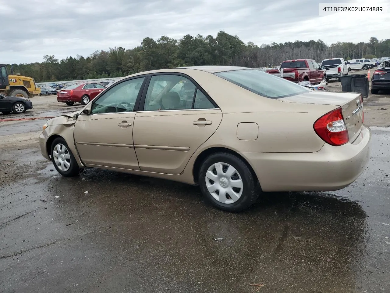 2002 Toyota Camry Le VIN: 4T1BE32K02U074889 Lot: 78422984