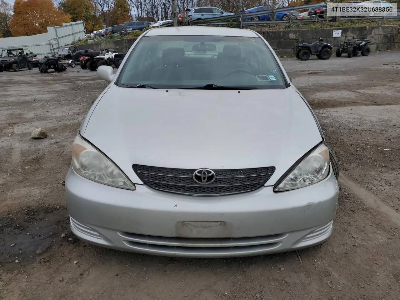 2002 Toyota Camry Le VIN: 4T1BE32K32U638356 Lot: 78612144