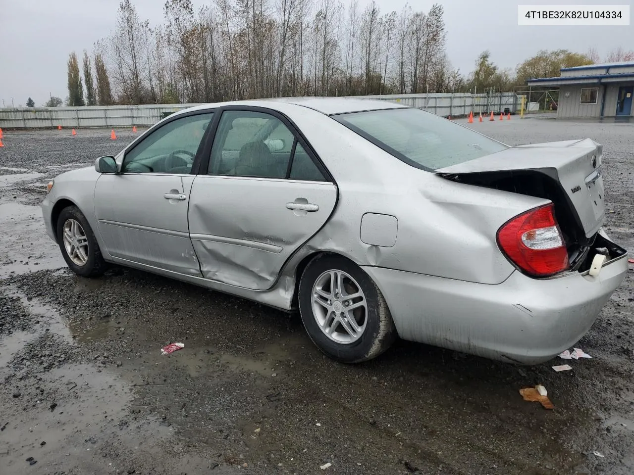 2002 Toyota Camry Le VIN: 4T1BE32K82U104334 Lot: 78715244