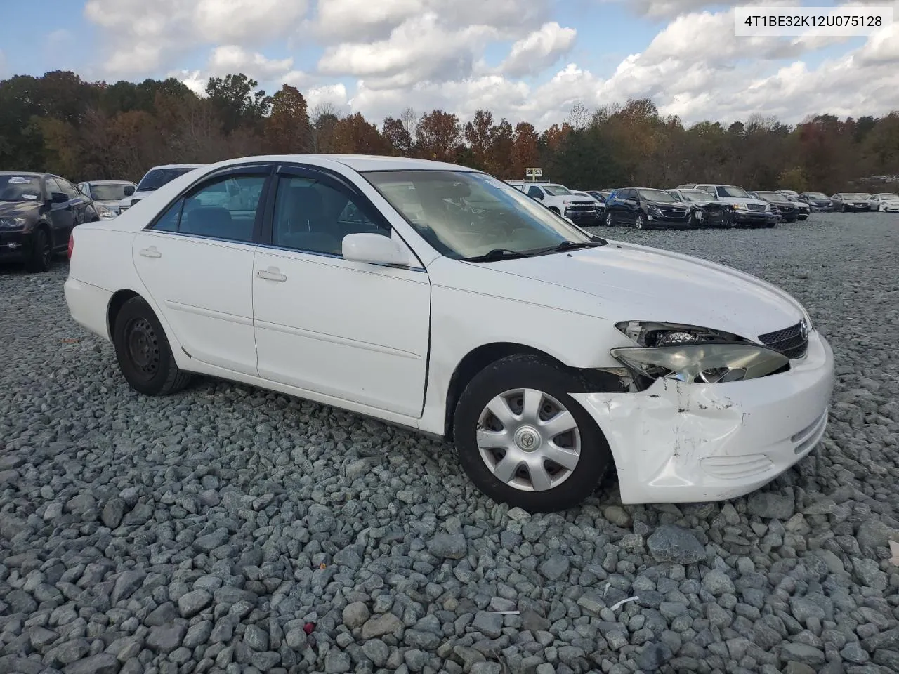 2002 Toyota Camry Le VIN: 4T1BE32K12U075128 Lot: 78794074