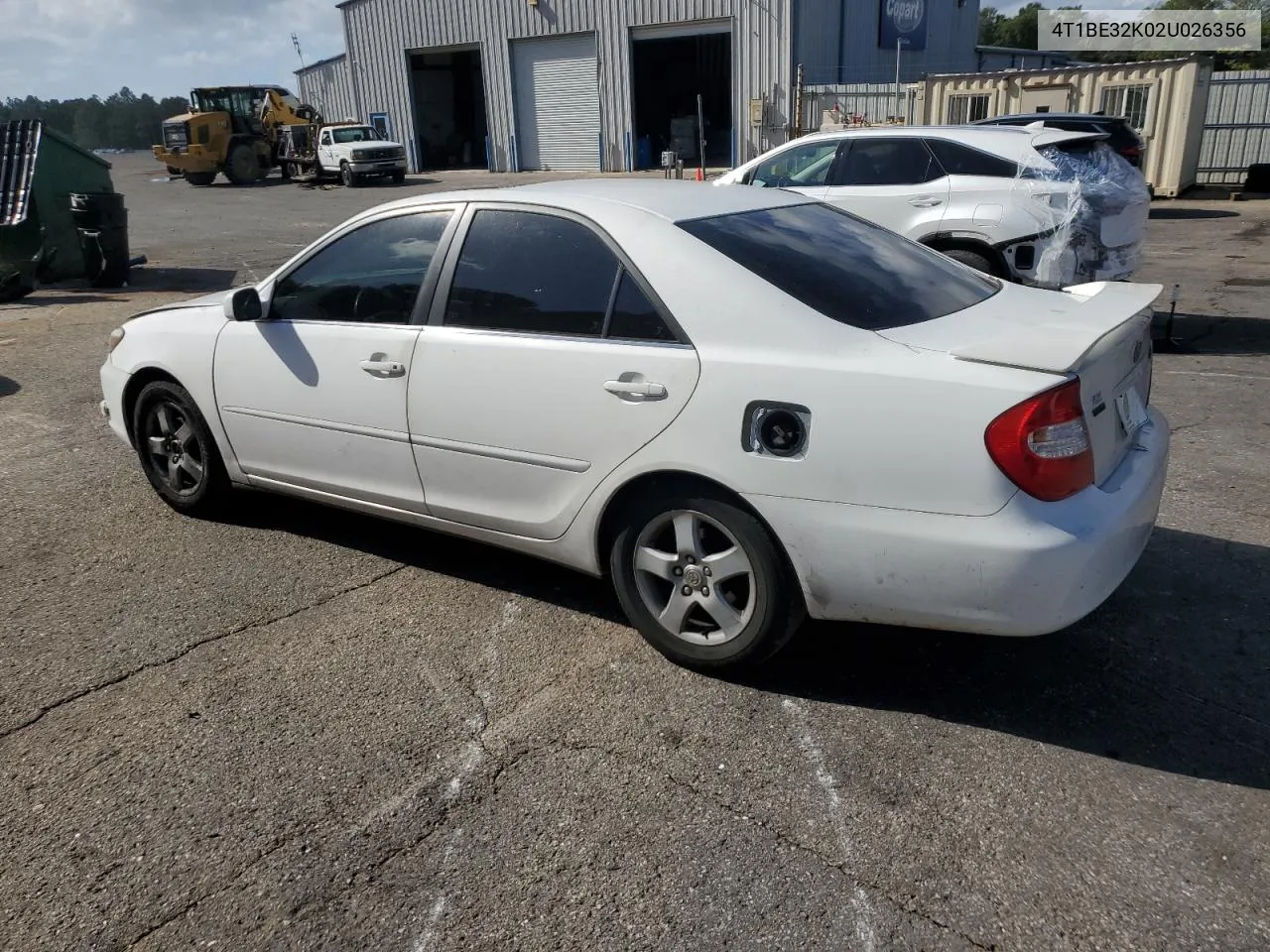 2002 Toyota Camry Le VIN: 4T1BE32K02U026356 Lot: 79112324