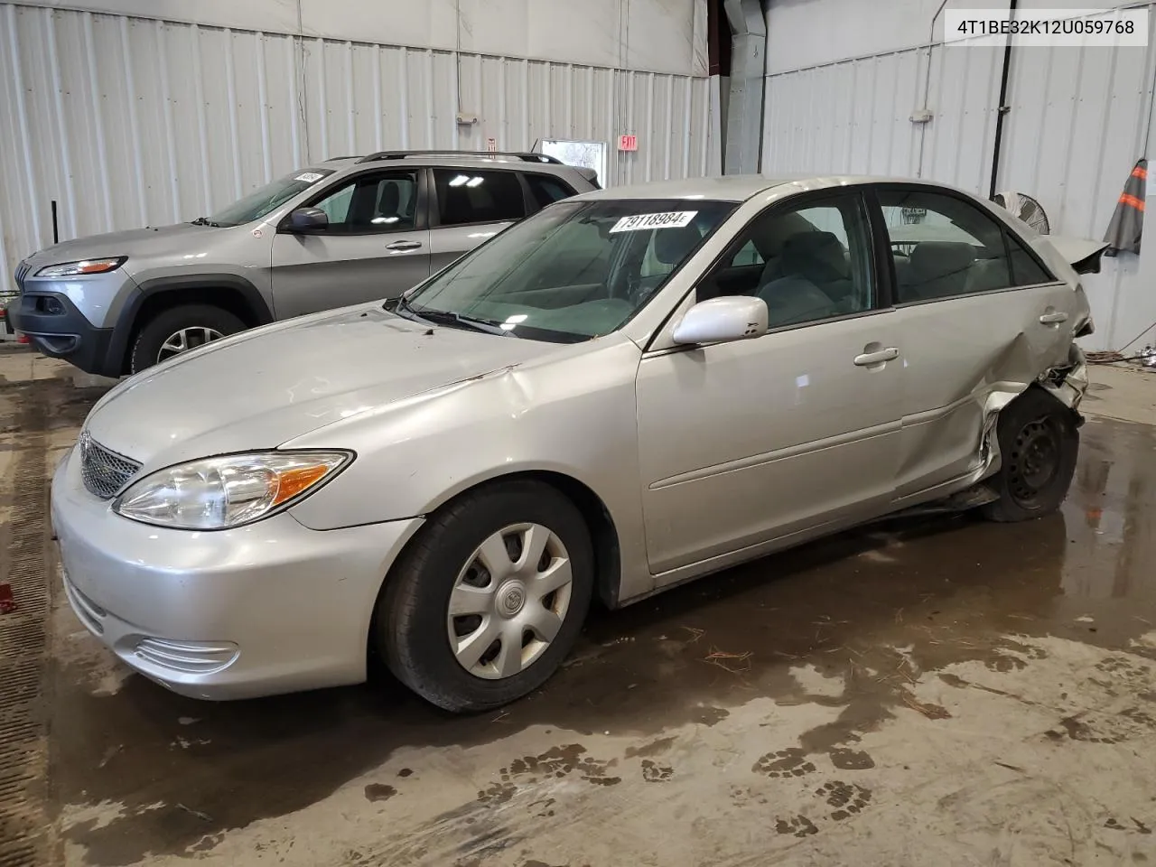 2002 Toyota Camry Le VIN: 4T1BE32K12U059768 Lot: 79118984