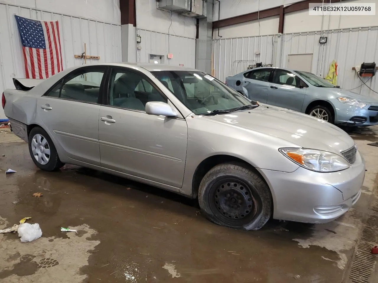 2002 Toyota Camry Le VIN: 4T1BE32K12U059768 Lot: 79118984