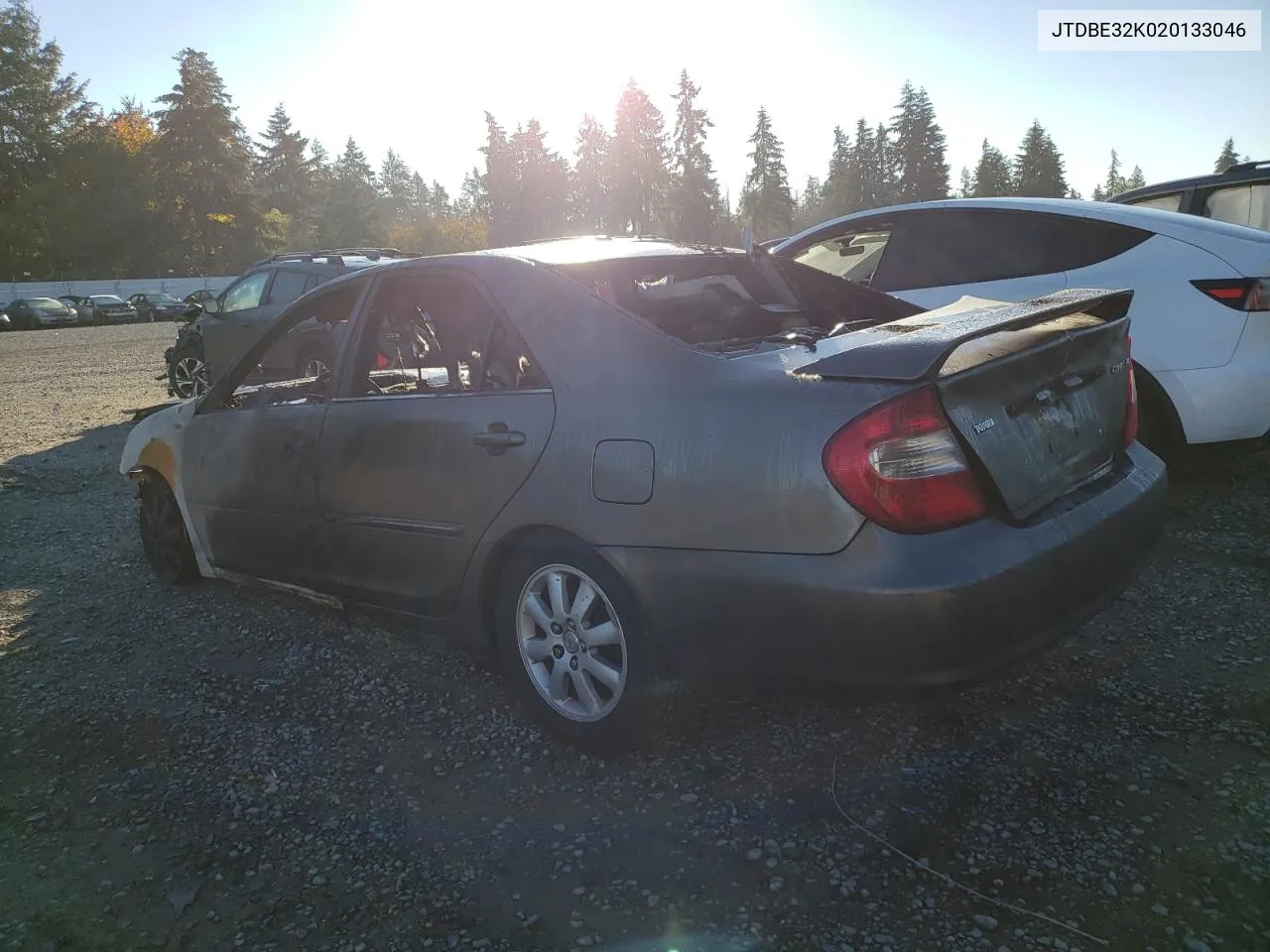 2002 Toyota Camry Le VIN: JTDBE32K020133046 Lot: 79227244