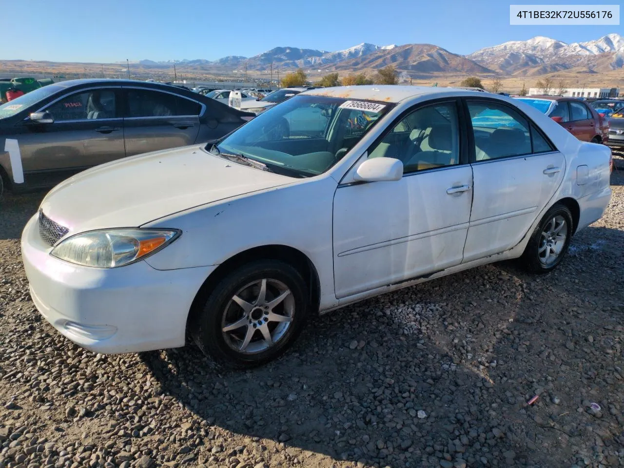 2002 Toyota Camry Le VIN: 4T1BE32K72U556176 Lot: 79566804