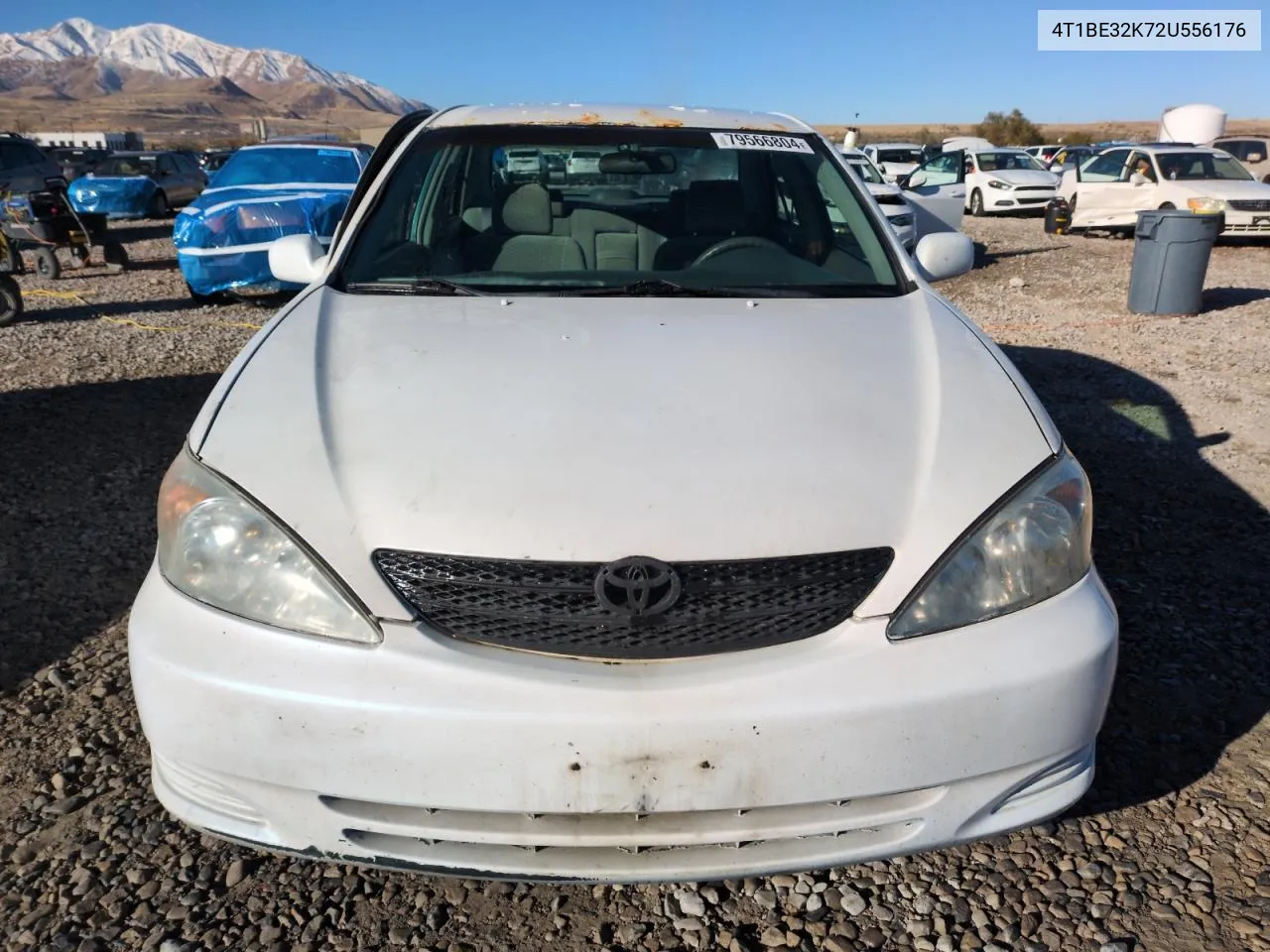 2002 Toyota Camry Le VIN: 4T1BE32K72U556176 Lot: 79566804