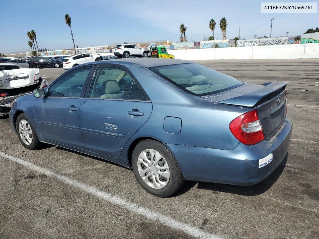 2002 Toyota Camry Le VIN: 4T1BE32K62U569761 Lot: 79711314