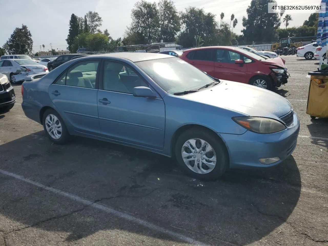 2002 Toyota Camry Le VIN: 4T1BE32K62U569761 Lot: 79711314