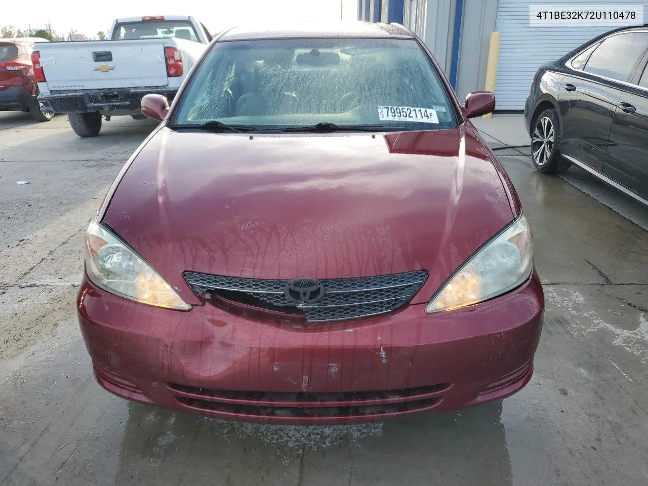 2002 Toyota Camry Le VIN: 4T1BE32K72U110478 Lot: 79952114