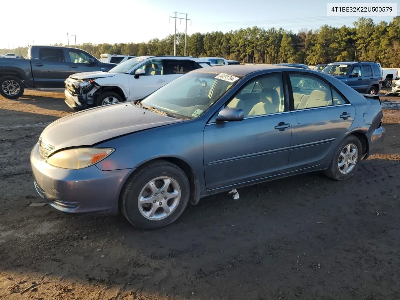 2002 Toyota Camry Le VIN: 4T1BE32K22U500579 Lot: 80291294