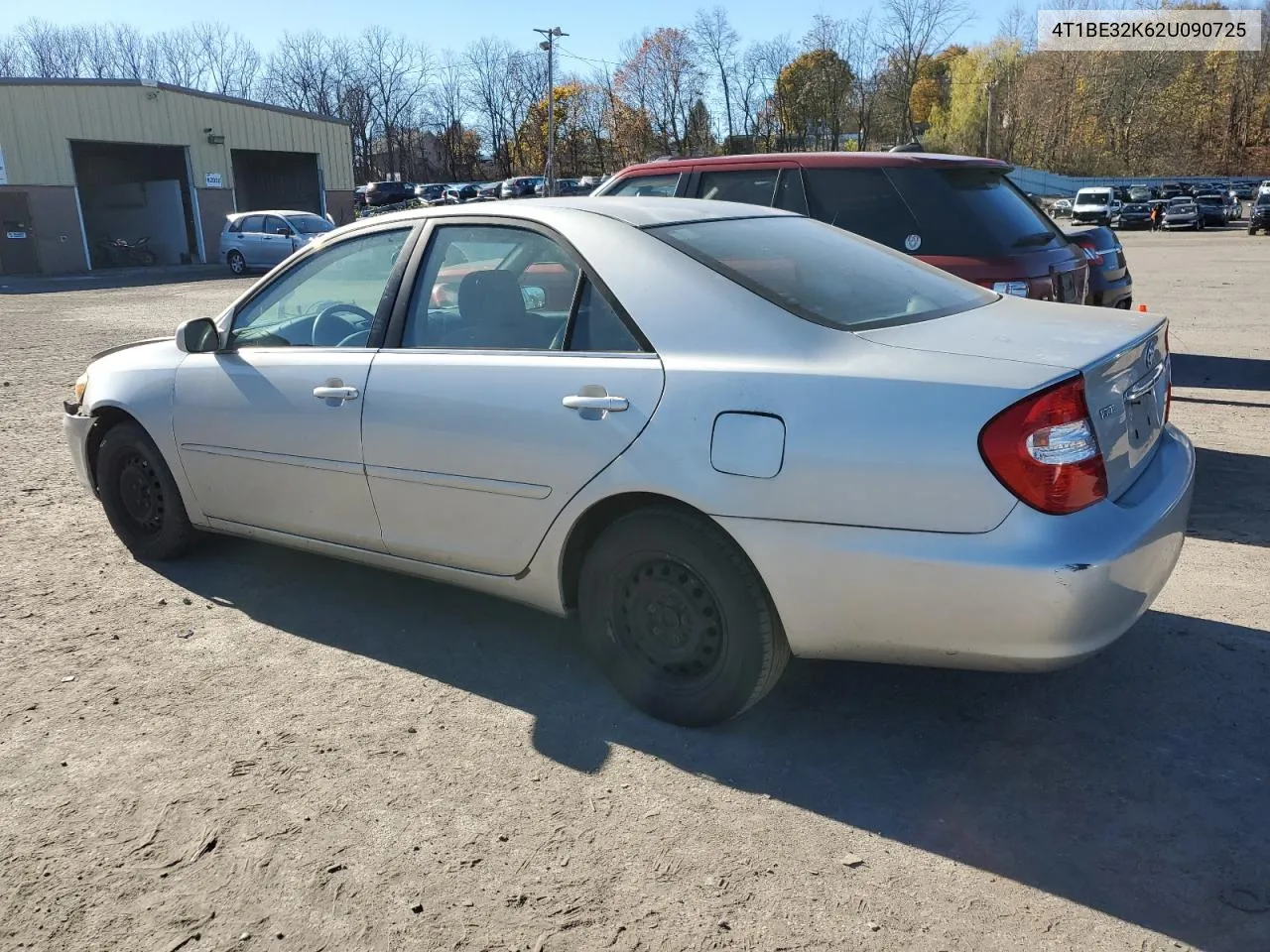 2002 Toyota Camry Le VIN: 4T1BE32K62U090725 Lot: 80484744