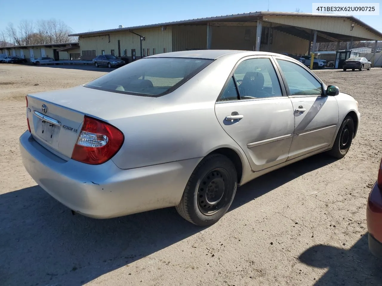 2002 Toyota Camry Le VIN: 4T1BE32K62U090725 Lot: 80484744