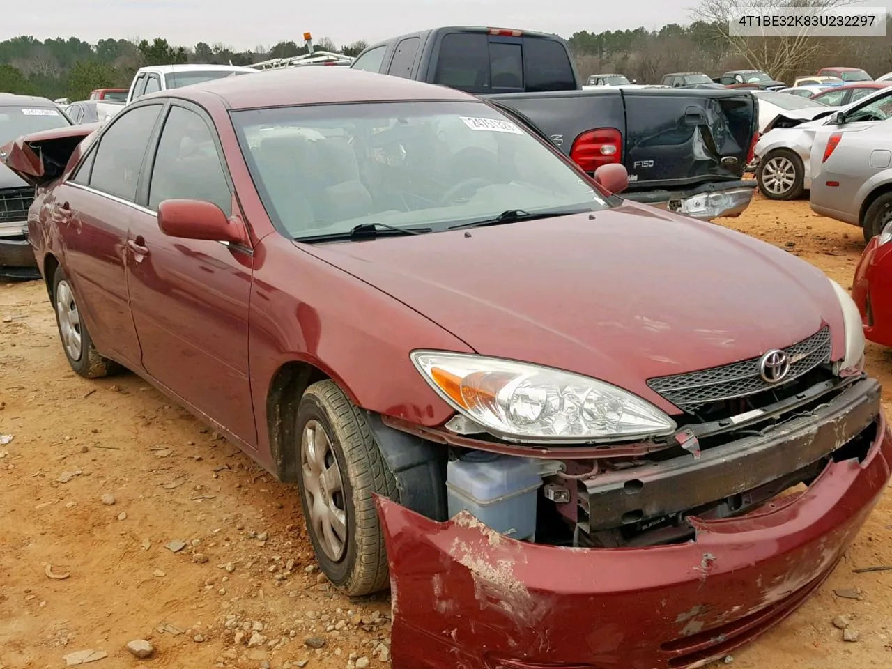 2003 Toyota Camry Le VIN: 4T1BE32K83U232297 Lot: 24751329