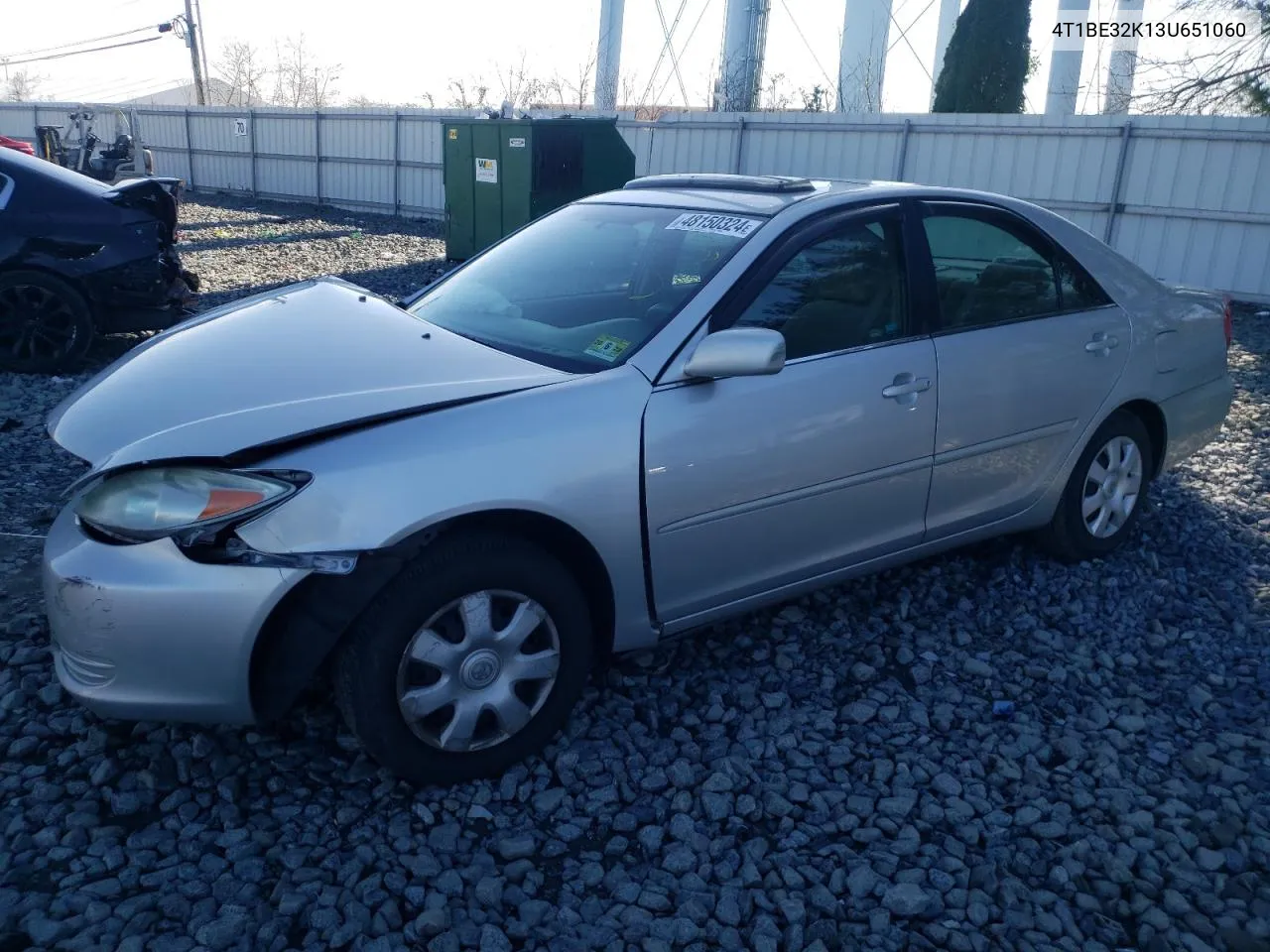 4T1BE32K13U651060 2003 Toyota Camry Le