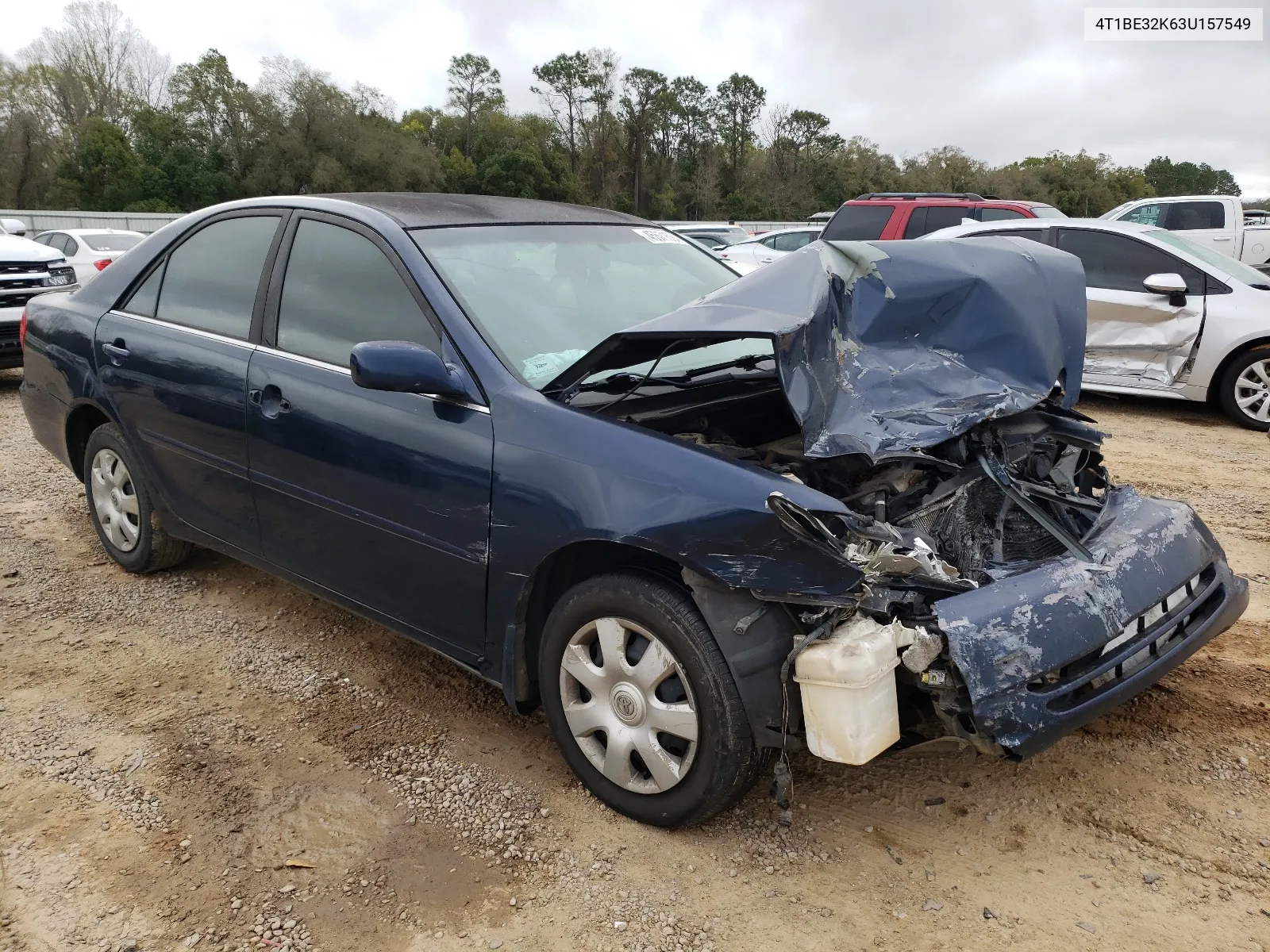 2003 Toyota Camry Le VIN: 4T1BE32K63U157549 Lot: 49634284