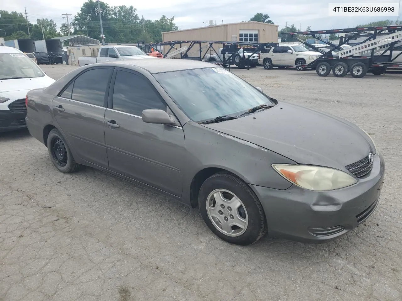 2003 Toyota Camry Le VIN: 4T1BE32K63U686998 Lot: 54764234