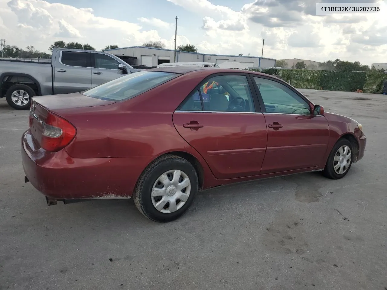 2003 Toyota Camry Le VIN: 4T1BE32K43U207736 Lot: 58029314