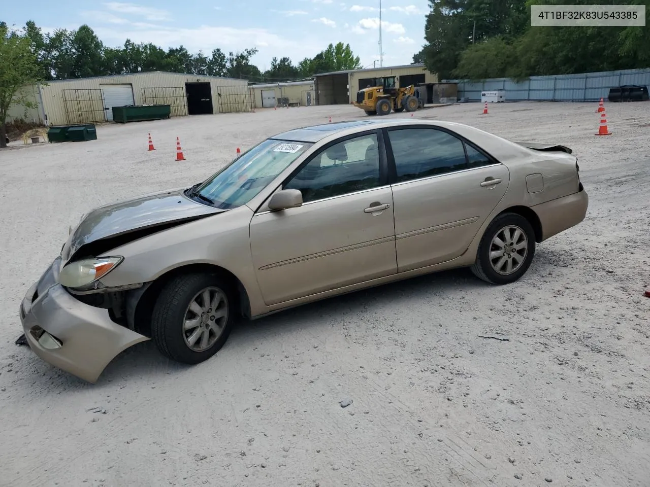 2003 Toyota Camry Le VIN: 4T1BF32K83U543385 Lot: 59215994