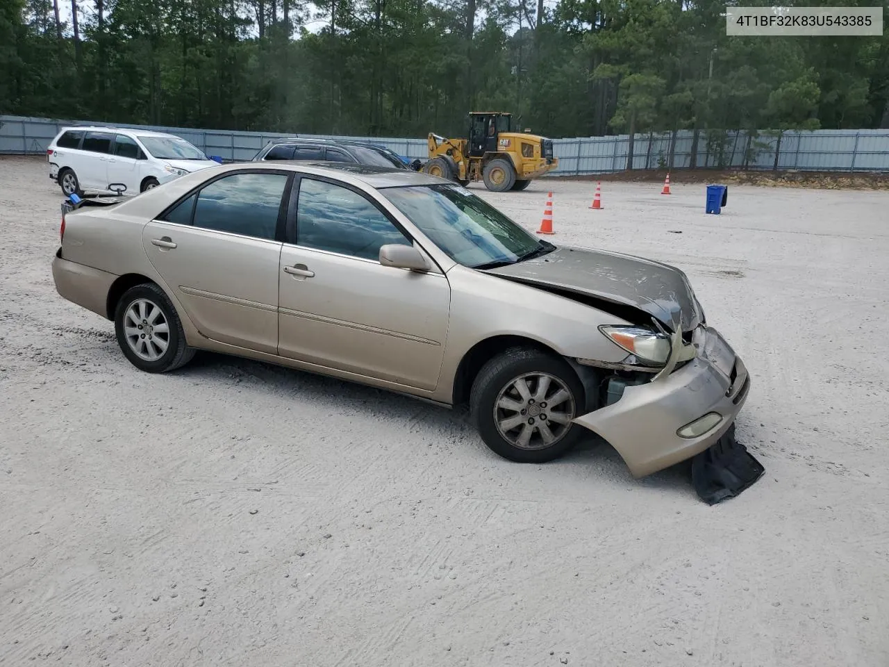 2003 Toyota Camry Le VIN: 4T1BF32K83U543385 Lot: 59215994