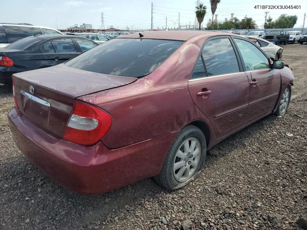 2003 Toyota Camry Le VIN: 4T1BF32KX3U045401 Lot: 60899294