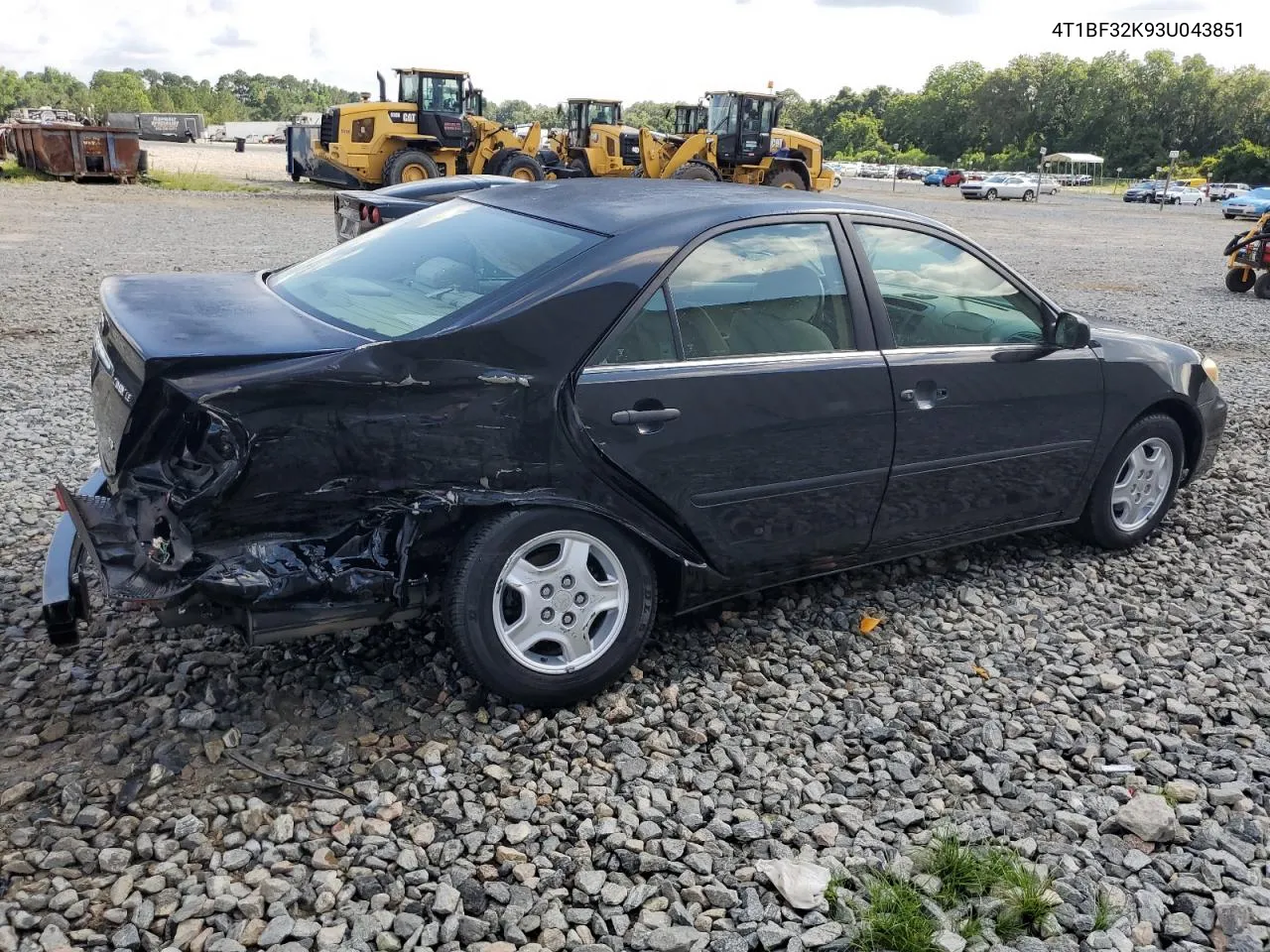 2003 Toyota Camry Le VIN: 4T1BF32K93U043851 Lot: 63345244