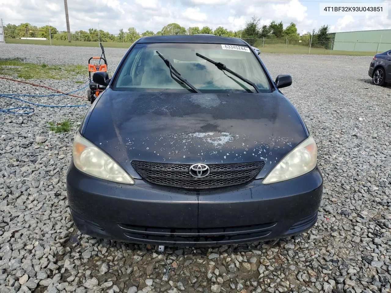 2003 Toyota Camry Le VIN: 4T1BF32K93U043851 Lot: 63345244