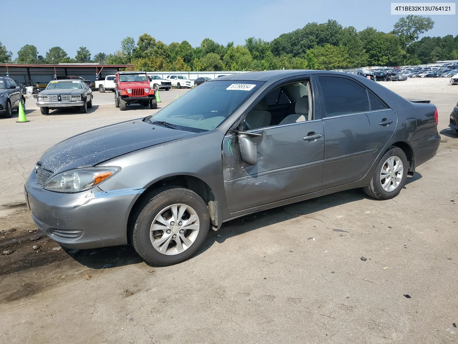 2003 Toyota Camry Le VIN: 4T1BE32K13U764121 Lot: 67298554