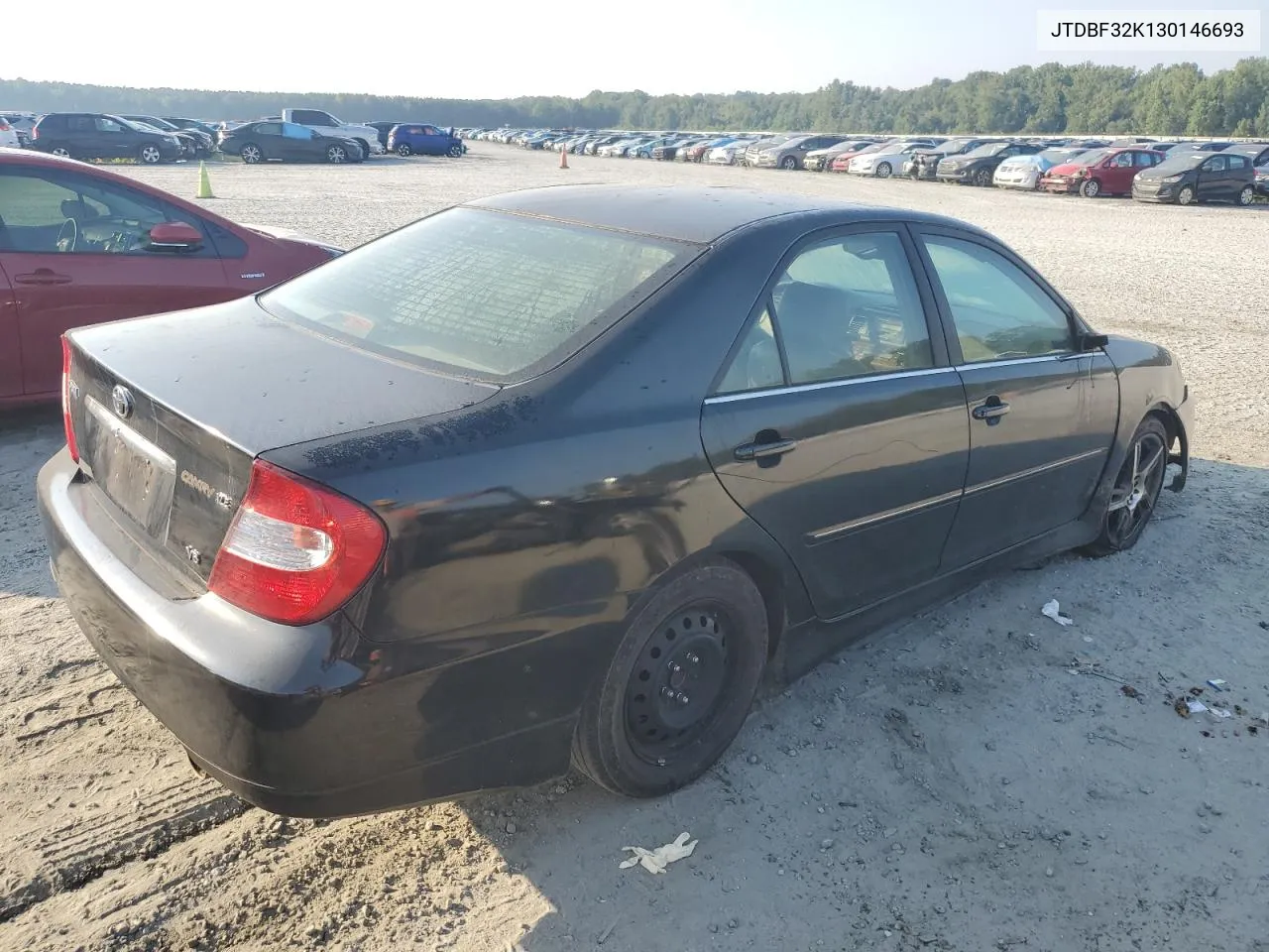 2003 Toyota Camry Le VIN: JTDBF32K130146693 Lot: 67541444