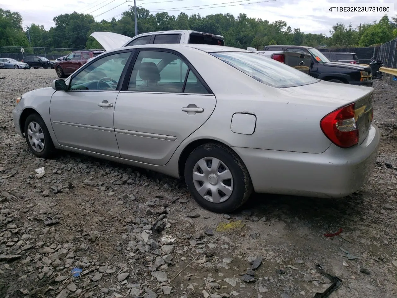 2003 Toyota Camry Le VIN: 4T1BE32K23U731080 Lot: 68645854