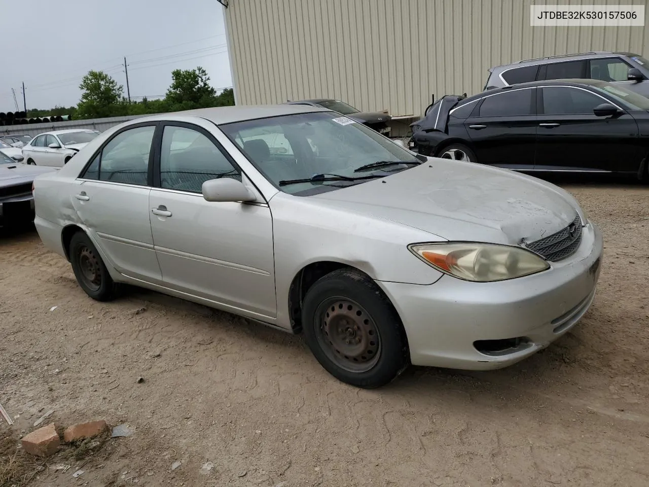 2003 Toyota Camry Le VIN: JTDBE32K530157506 Lot: 68852494