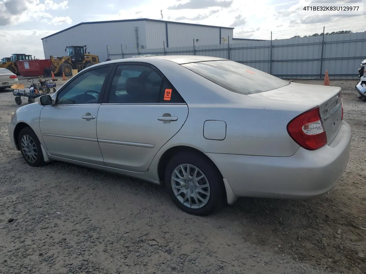 2003 Toyota Camry Le VIN: 4T1BE32K83U129977 Lot: 68971524