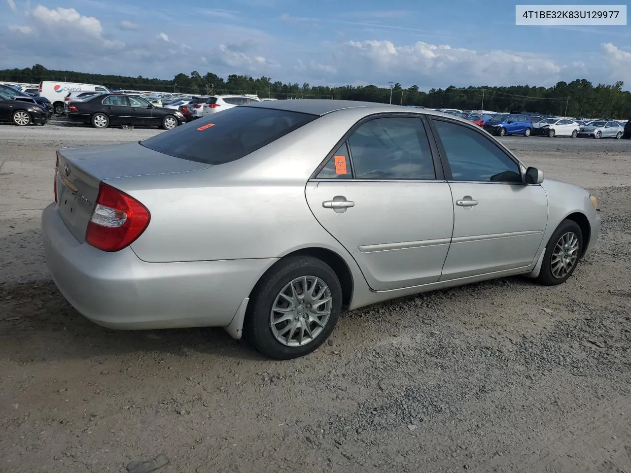 4T1BE32K83U129977 2003 Toyota Camry Le