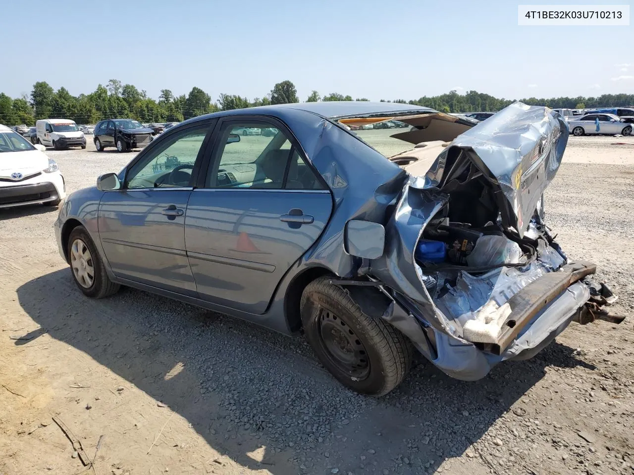 2003 Toyota Camry Le VIN: 4T1BE32K03U710213 Lot: 69158104