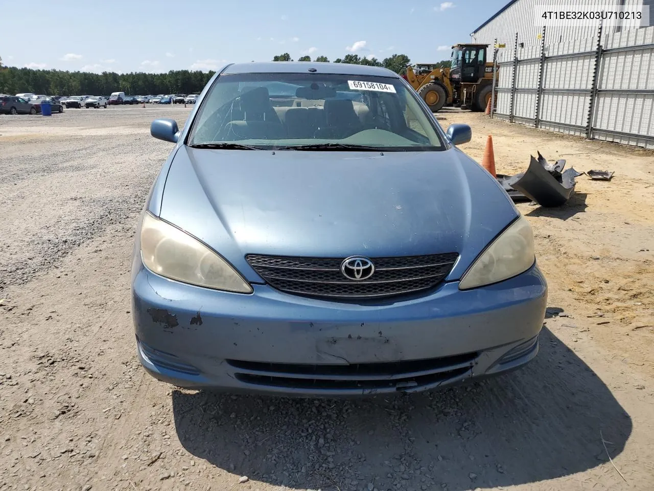 2003 Toyota Camry Le VIN: 4T1BE32K03U710213 Lot: 69158104