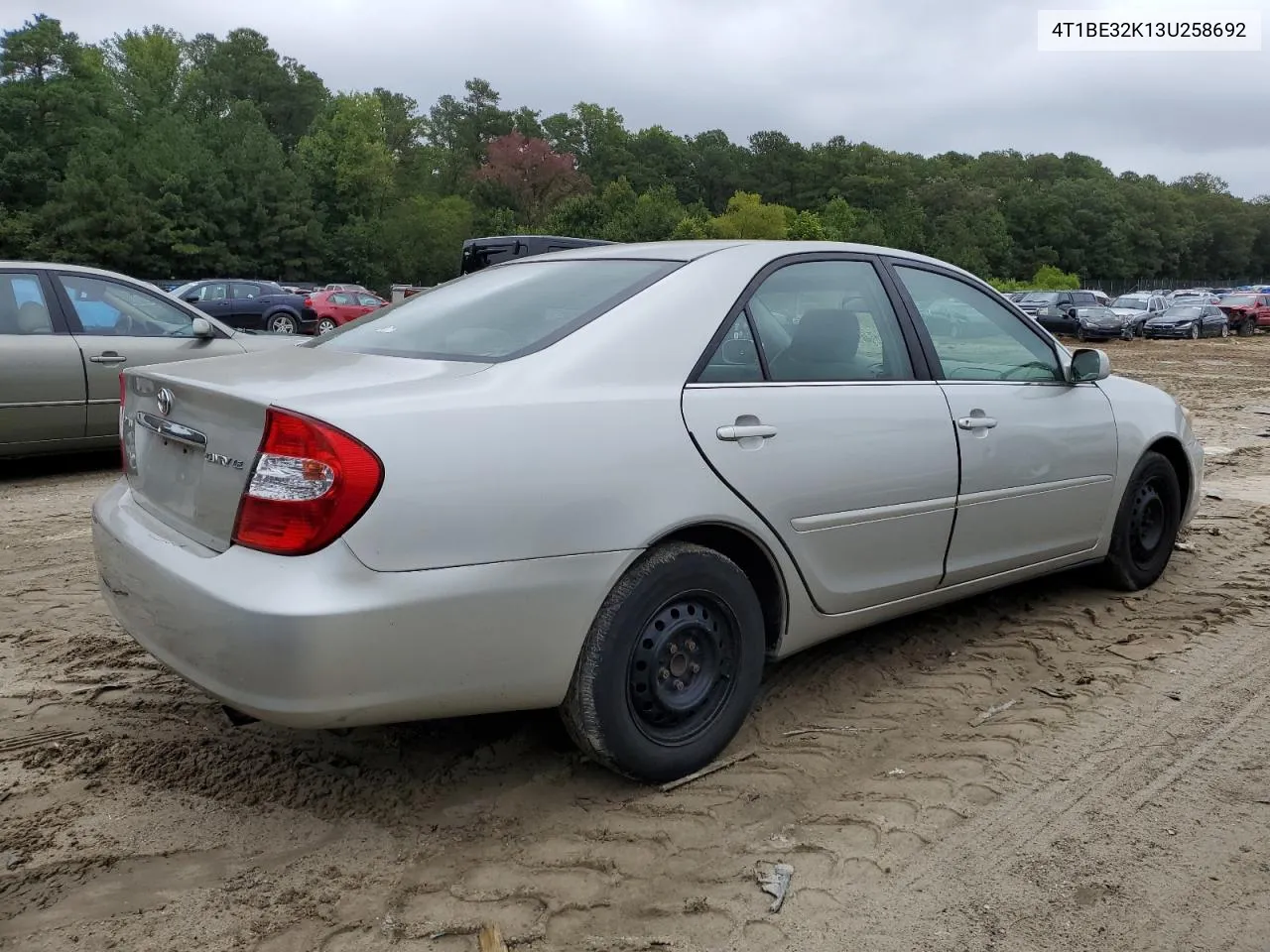 4T1BE32K13U258692 2003 Toyota Camry Le