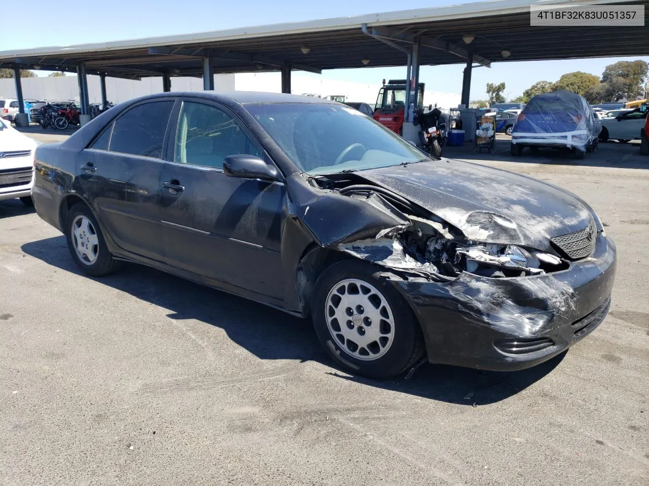 2003 Toyota Camry Le VIN: 4T1BF32K83U051357 Lot: 69243994