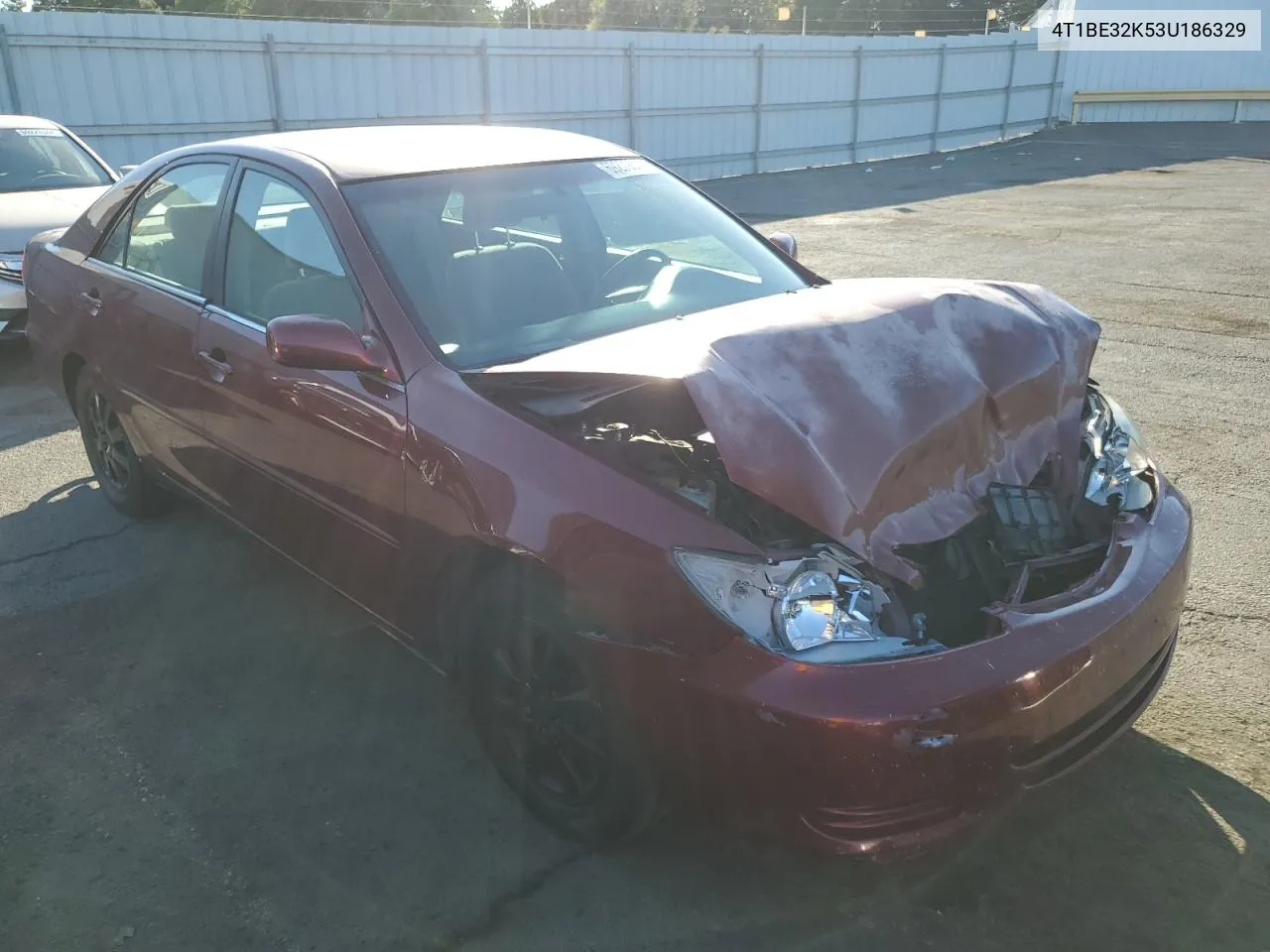 2003 Toyota Camry Le VIN: 4T1BE32K53U186329 Lot: 69279814