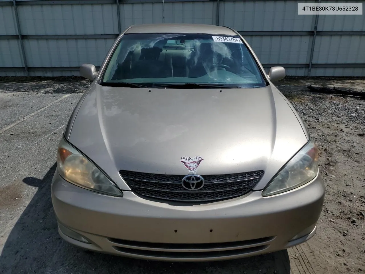 2003 Toyota Camry Le VIN: 4T1BE30K73U652328 Lot: 69343784