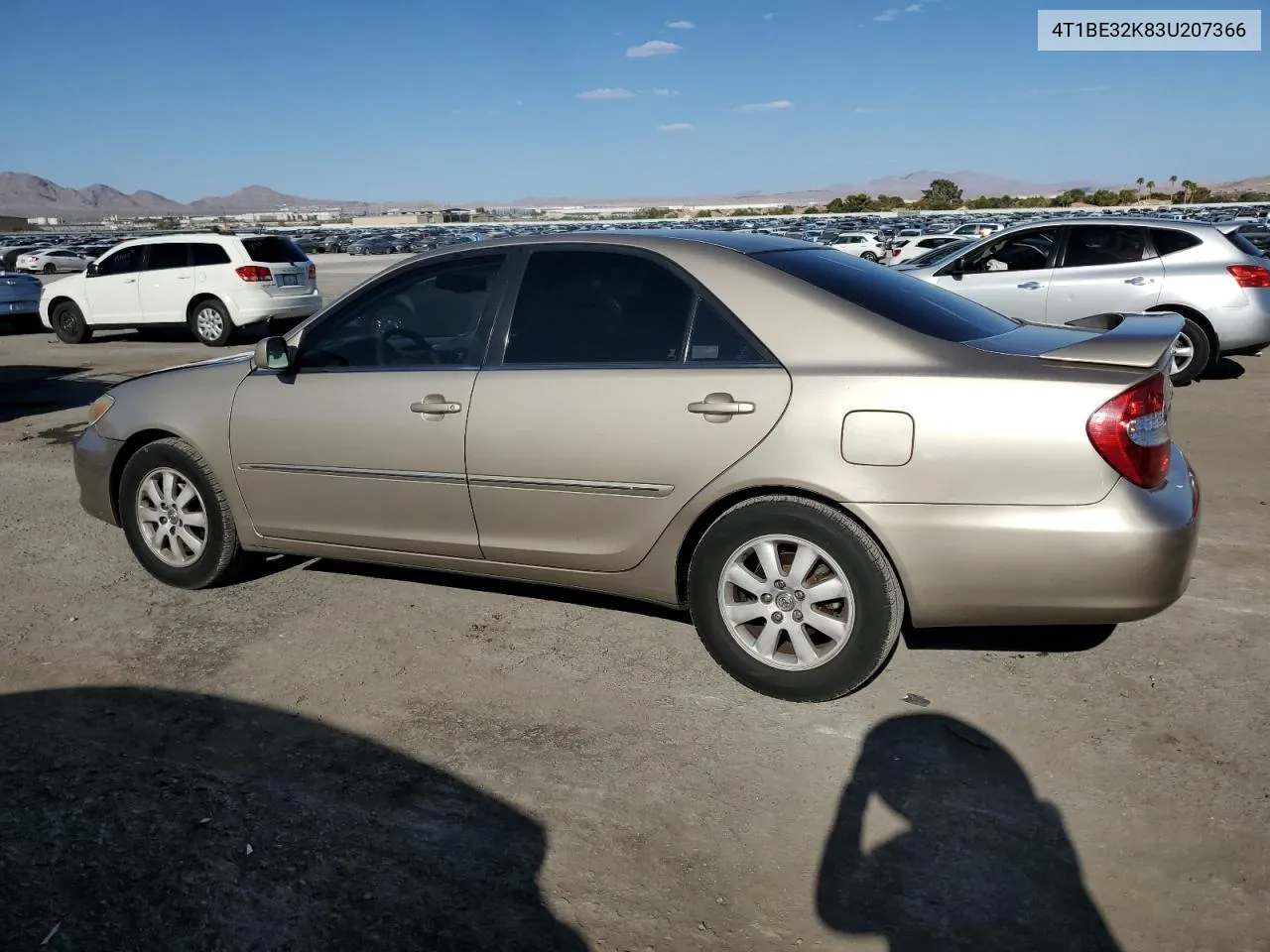 2003 Toyota Camry Le VIN: 4T1BE32K83U207366 Lot: 69637924