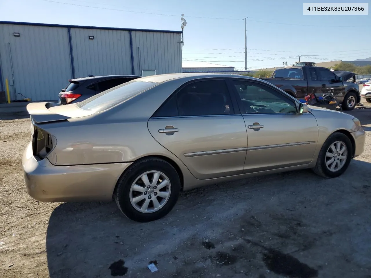 2003 Toyota Camry Le VIN: 4T1BE32K83U207366 Lot: 69637924