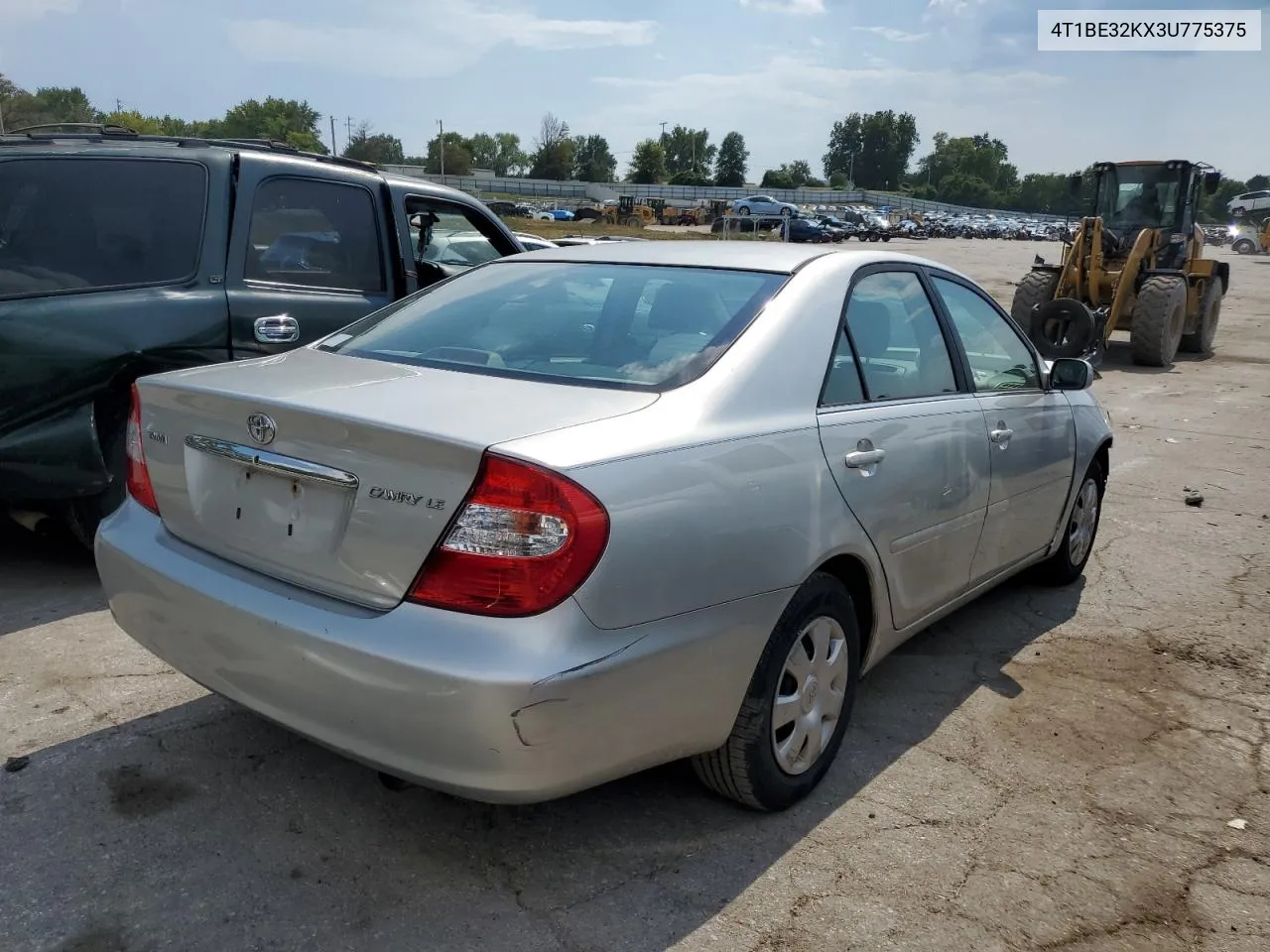 2003 Toyota Camry Le VIN: 4T1BE32KX3U775375 Lot: 69658854