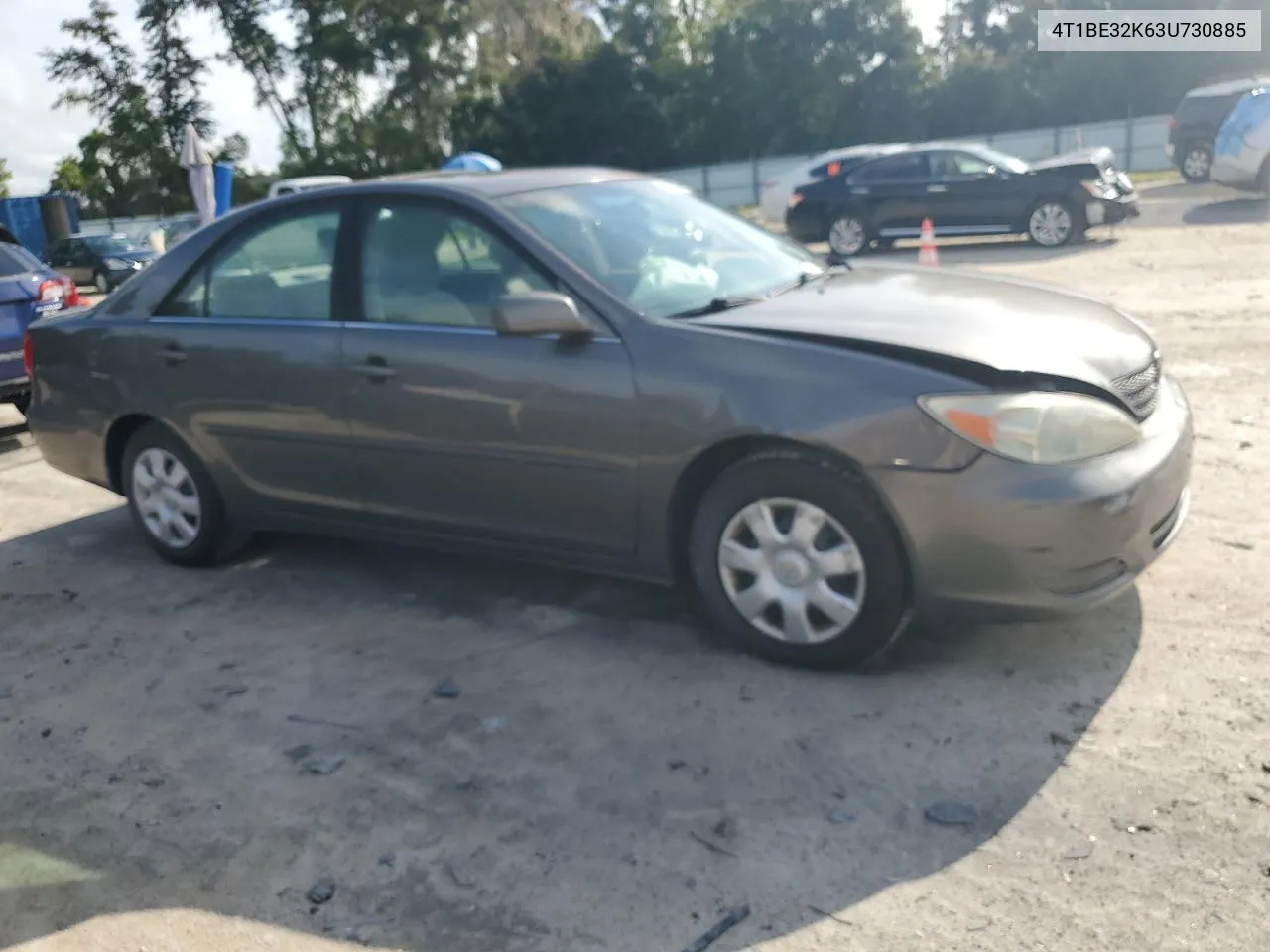 2003 Toyota Camry Le VIN: 4T1BE32K63U730885 Lot: 70082544