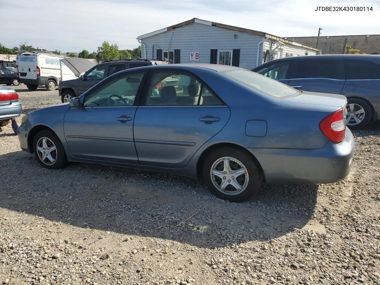 JTDBE32K430180114 2003 Toyota Camry Le