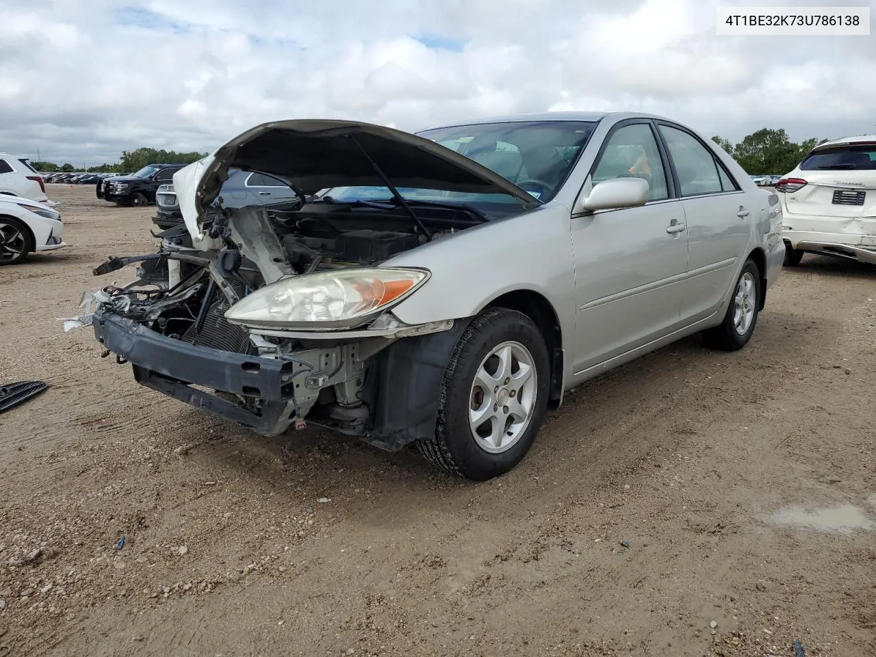 2003 Toyota Camry Le VIN: 4T1BE32K73U786138 Lot: 70334314