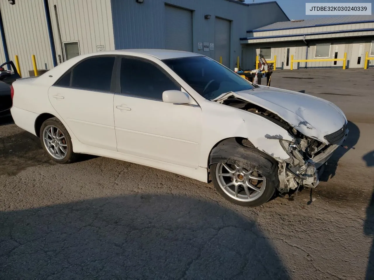 2003 Toyota Camry Le VIN: JTDBE32K030240339 Lot: 70407374