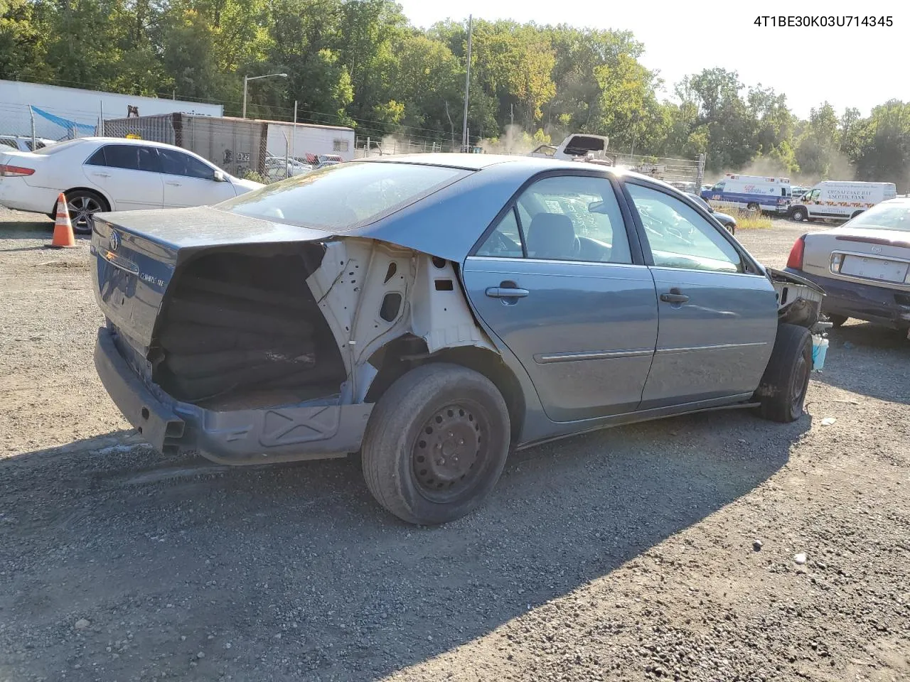 4T1BE30K03U714345 2003 Toyota Camry Le