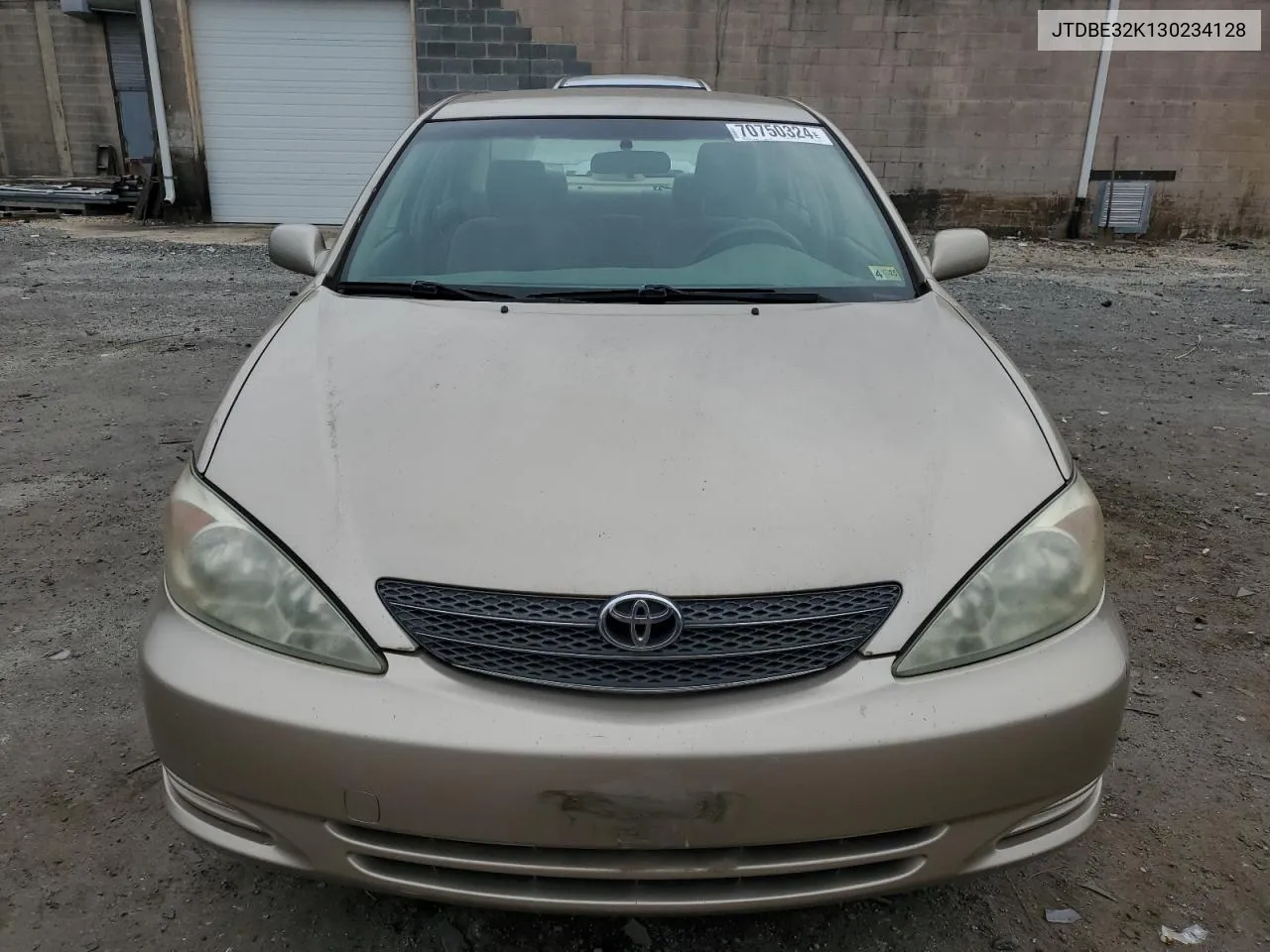 JTDBE32K130234128 2003 Toyota Camry Le