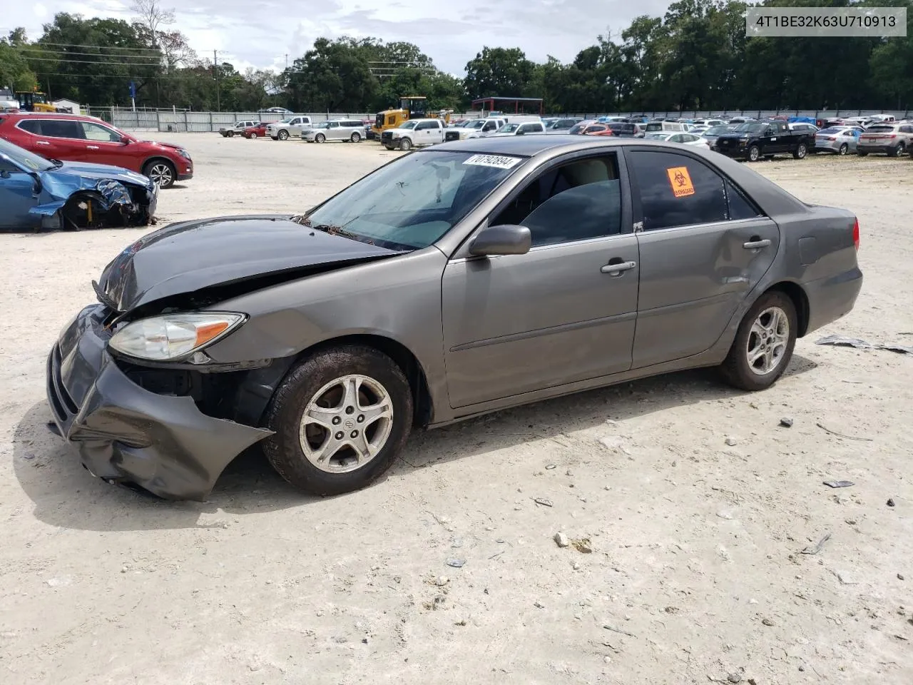 2003 Toyota Camry Le VIN: 4T1BE32K63U710913 Lot: 70792894