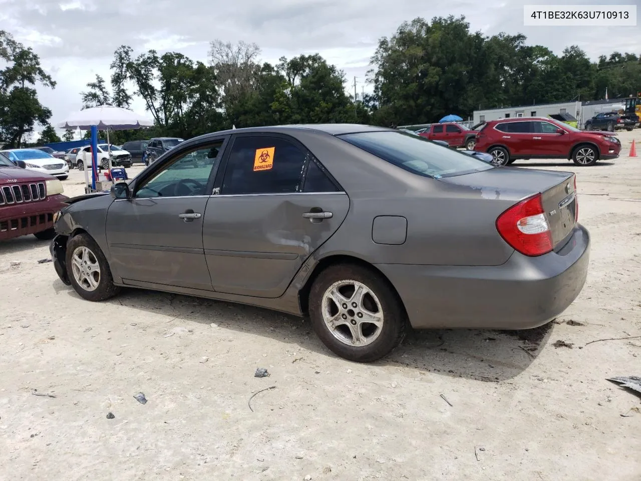 2003 Toyota Camry Le VIN: 4T1BE32K63U710913 Lot: 70792894